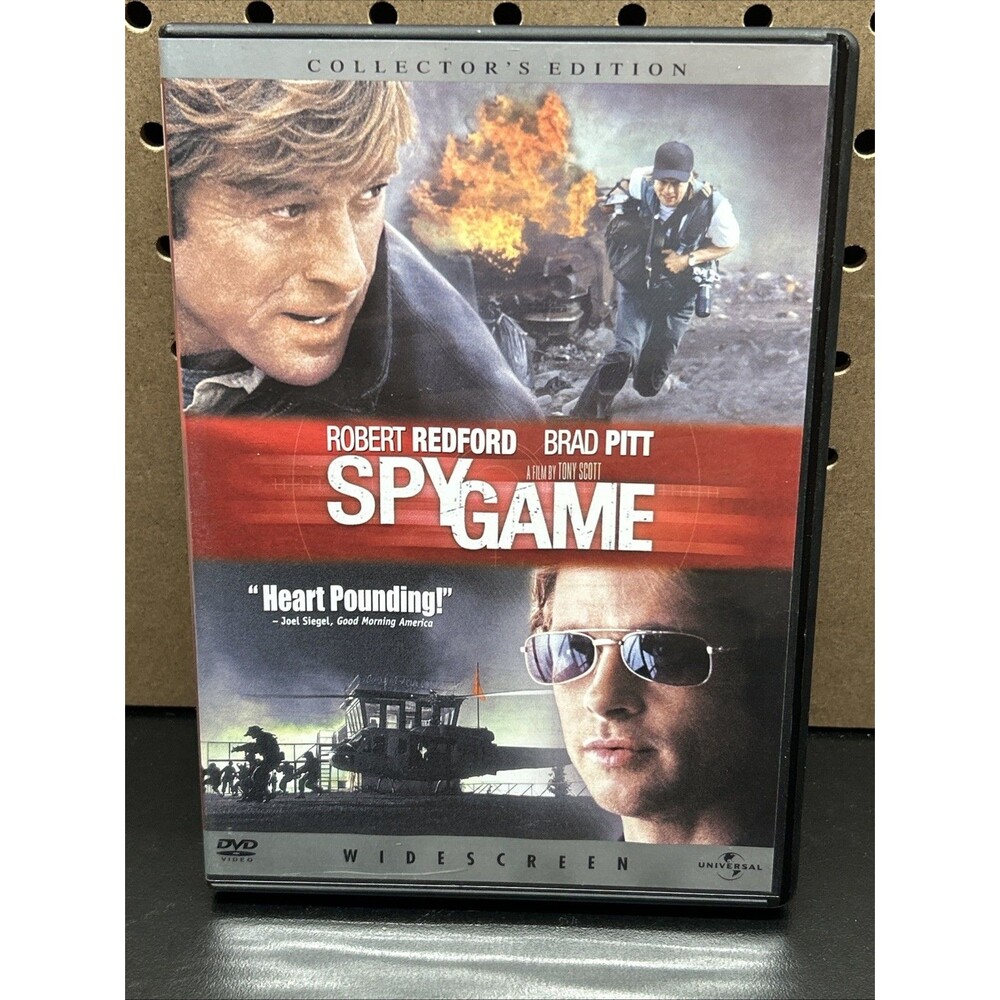 Spy Game DVD, 2002, Region 1, Widescreen, Collector's Edition, Fast Shipping